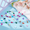 300Pcs 15 Colors Opaque Acrylic Beads SACR-UN0001-04-2