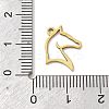 Animal Theme 304 Stainless Steel Pendants STAS-D213-02C-G-3