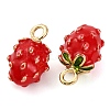 Alloy Enamel Pendants PALLOY-S032-01A-017-2