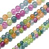 Natural Malaysia Jade Beads Strands G-L645-C01-8mm-10-2