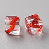 Transparent Acrylic Beads TACR-S154-25A-2