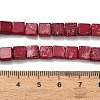 Dyed Natural Imperial Jasper Beads Strands G-F833-A01-01-6
