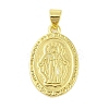 Rack Plating Brass Pendants KK-S380-42F-G-1