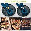 6Pcs 2 Colors Iron Napkin Rings DJEW-UN0001-02-7