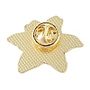 Flower Golden Enamel Pins LS-JEWB-K012-07B-G-2