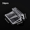 Olycraft Aquarium Fish Tank Acrylic Clips Glass Cover Support Holders AJEW-OC0002-17-2