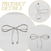Bowknot Alloy Brooches for Women JEWB-WH20003-09P-5