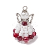 Handmade Seed Beads Pendants PALLOY-MZ00400-03-1