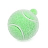 Sports Theme Flocking Silicone Pendants SIL-C012-02A-03-2