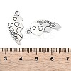 Tibetan Style Alloy Split Pendants TIBE-Q050-200AS-LF-2