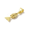 Brass Micro Pave Cubic Zirconia Pendants KK-H487-23G-01-2