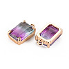 Gradient Color Glass Pendants GLAA-S193-008-A08-3