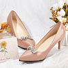 2Pcs Bowknot Alloy Rhinestone Shoe Decorations FIND-CP0002-28B-4