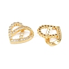 Brass Micro Pave Cubic Zirconia Pendants KK-I475-05G-03-2