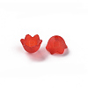 Transparent Acrylic Beads Caps PL543-6-5