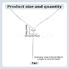 1Pc Zinc Alloy Crystal Rhinestone Sun Pendant Stainless Steel Y Necklaces NJEW-LP0009-44-2