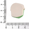 Environmental Protection Theme Opaque Resin Cabochons LS-CRES-Z013-03D-3