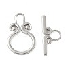 304 Stainless Steel Toggle Clasps STAS-H483-44P-1