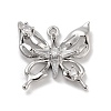 Brass Pave Clear Cubic Zirconia Pendants LS-KK-Z061-14P-01-1