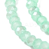 Baking Electroplate Glass Beads Strands DGLA-A039-J4mm-B07-3