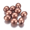 Oval CCB Plastic Beads CCB-D003-03R-1