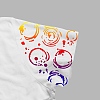 2Pcs 2 Style Custom Acrylic Tie-Dye Template DIY-CP0008-78G-3