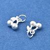 925 Sterling Silver Cherry Charms STER-D302-09S-2