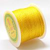 Nylon Braided Cord for Woven Jewelry Making Macrame Craft NWIR-R026-1.0mm-543-2