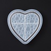 Heart-shaped Tray Food Grade Silicone Molds DIY-D074-01-4