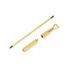 201 Stainless Steel Beadable Double Head Cuticle Pusher Nail Tools STAS-R161-01G-4