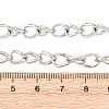 6MM 304 Stainless Steel Cuban Link Chain Necklaces for Women NJEW-B145-01P-5