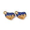 304 Stainless Steel Enamel Charms STAS-Q363-12A-G-1