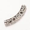 Tibetan Style Alloy Tube Beads PALLOY-K226-01AS-3