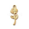 304 Stainless Steel Rhinestone Pendants STAS-D300-01G-01-1