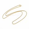 925 Sterling Silver Wheat Chains Necklace for Women STER-I021-03B-G-1