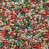 4 Colors 11/0 Christmas MIYUKI Round Rocailles Seed Beads SEED-X0058-18-2