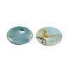 Natural Flower Amazonite Pendants G-C140-10G-2