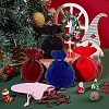 Velvet Gift Bags Drawstring Jewelry Pouches Wedding Favor Bags TP-NB0001-11-3
