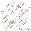 Opaque Acrylic Curb Chain for DIY Keychains HJEW-CA0001-07-2