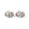 Rondelle Resin European Beads RPDL-A001-01-06-2