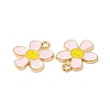 Alloy Enamel Pendants ENAM-C009-01G-03-3