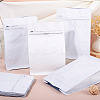 10Pcs BOPP and Aluminized PET and PE Resealable Coffee Zipper Bags with Valve ABAG-TA0001-93A-5