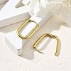 Ion Plating(IP) 304 Stainless Steel Hoop Earrings for Women EJEW-U035-12G-01-3