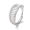 Non-Tarnish 304 Stainless Steel Hollow Adjustable Rings RJEW-D006-27P-1