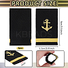 1 Pair Polyester Sailor Epaulettes DIY-BC0017-21F-2