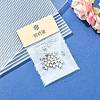 SHEGRACE Brass Star Beads XGRPCU878-300P-6