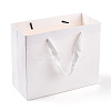 Rectangle Paper Bags with Rope Handles CARB-L011-02B-06-4
