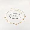 Stainless Steel Clover Bib Necklace QC7472-1-3
