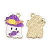 Halloween Theme Alloy Enamel Pendants ENAM-F147-01B-1