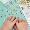 DIY Charm Adjustable Ring Making Kit DIY-NB0009-99-3